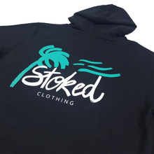 Load image into Gallery viewer, Black Stoked Hoodie