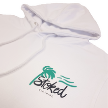 Load image into Gallery viewer, White Stoked Hoodie